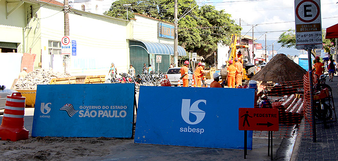 Obras da Sabesp vão ocasionar corte de água no Jardim Aeroporto (Foto: Prefeitura de Itanhanhém)
